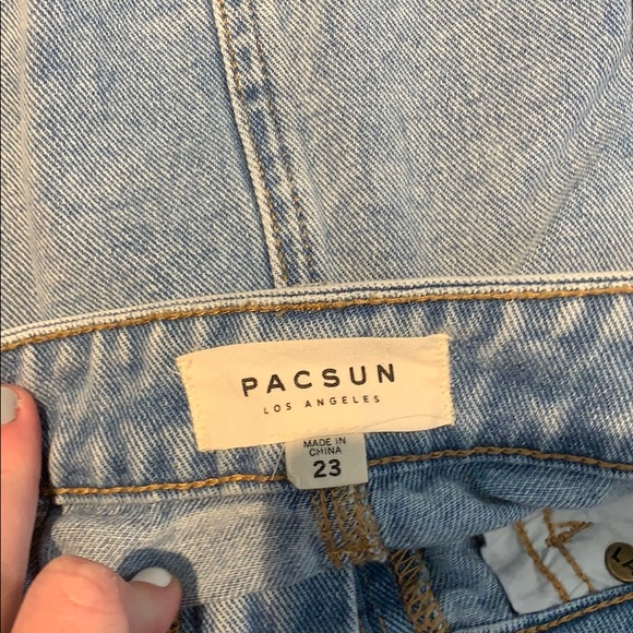 Pacsun Denim Skirt size 23 - Picture 3 of 3